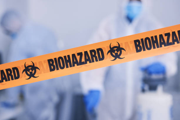 Professional Blood Cleanup technician working in Westlake, TX